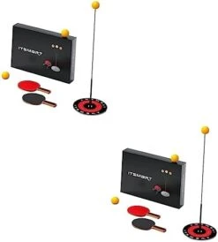 INOOMP 2 Sets Indoor Playset Stretchy Toys Robot For Kids Table Tennis Game Pong Practice Tool Table Tennis Devices -Pong Single Device Table Tennis Training Table Tennis Racket Set -BEYBLADE Sale Store 31 7m2NUOVL. AC