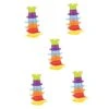 Totority 5 Sets Intelligent Toddler Bathing Cups Beach Educational Bathtub Sand Cartoon Stacking Kids Children Cup Baby Bath Plaything Toy Lovely -BEYBLADE Sale Store 310Kch4SdOL