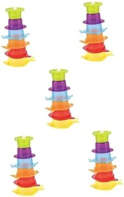 Totority 5 Sets Intelligent Toddler Bathing Cups Beach Educational Bathtub Sand Cartoon Stacking Kids Children Cup Baby Bath Plaything Toy Lovely 22 Totority 5 Sets Intelligent Toddler Bathing Cups Beach Educational Bathtub Sand Cartoon Stacking Kids Children Cup Baby Bath Plaything Toy Lovely -BEYBLADE Sale Store 310Kch4SdOL. AC