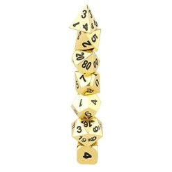 ZJchao Multi Sided Dice, Metal Dice, Portable For Casino Theme Activity(Imitation Gold) 14 ZJchao Multi Sided Dice, Metal Dice, Portable For Casino Theme Activity(Imitation Gold) -BEYBLADE Sale Store 310dNekhcGS