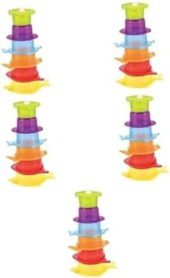 Toyvian 4 Sets Children Toddler Toy Cups Sand Baby Cartoon Bathing Educational Plaything Cup Bath Stacking Kids Lovely Bathtub Beach Intelligent -BEYBLADE Sale Store 313tiLk1B5L. AC