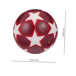 Toddmomy 20 Pcs Replacements Official Adorable Replacement Foosball Stars Resin Mm Footballs Plastic Balls Soccer Shown Christmas Mini Machine As Lovely Foosballs Accessories Toy Classic -BEYBLADE Sale Store 318mkYDpVVL