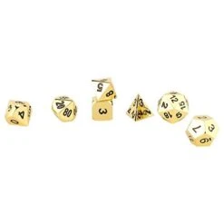 Sturdy Eco-friendly Board Game Dice, Metal Dice, Party Favors For Activity Casino Theme Toy Gifts(Imitation Gold) -BEYBLADE Sale Store 31c6Jkx3MyL