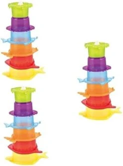 Toyvian 4 Sets Children Toddler Toy Cups Sand Baby Cartoon Bathing Educational Plaything Cup Bath Stacking Kids Lovely Bathtub Beach Intelligent -BEYBLADE Sale Store 31evZ1qkOkL. AC