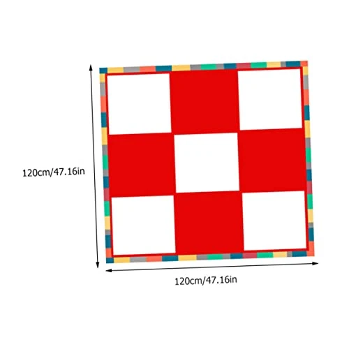 Jumbo Checkers Board Game 1 Set Rush Back Three Outside Kids Toys Kidcraft Playset Kids Educational Toys Parent- Child Interaction Toy Large Outdoor Toss Across Yard Game Indoor 4 Jumbo Checkers Board Game 1 Set Rush Back Three Outside Kids Toys Kidcraft Playset Kids Educational Toys Parent- Child Interaction Toy Large Outdoor Toss Across Yard Game Indoor - Image 2