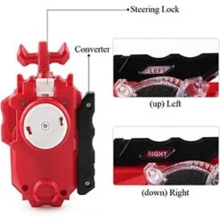 Bey Battling Top Burst Gyro Toy Set Toy Gift For Children Boys Ages 6 8 10 12+ Combat Battling Game 6 Burst Spinning Tops 2 Two Way Launchers Grip Starter -BEYBLADE Sale Store 31r5FhY88OL