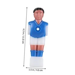 Toddmomy 12pcs Football Machine Doll Mini Dolls Cake Accessories Sports Toys Foosball Table Player Foosball Table Replacement Table Football Man Player Foosball Game Soccer Athlete Model -BEYBLADE Sale Store 31tOR9cgewL