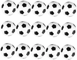 CLISPEED 15pcs Outside Toy Billiards Accessories Sports Accessories Jewelry Accessories Tabletop Soccer Mini Soccer Plastic Replacement Foosballs Tabletop Soccer Ball Table Foosball Ball -BEYBLADE Sale Store 410UV5TuCuL. AC