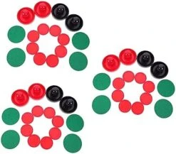 Unomor 2 Sets Color Battle Air Child And Toy Chess Checker Puck Hover Winner Parts Goal Pucks Mixed Pushers For Fast Desktop Game Size Table Board Parent- Lints Sports -BEYBLADE Sale Store 411AsJBDbsL. AC