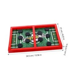BESPORTBLE 1 Set Tabletop Catapult Chess Desktop Toys Soccer Balls For Kids Wooden Chess Board Soccer For Kids Miniature Toys Desktop Slingshot Hockey Game Catapult Chess Plaything Basketball -BEYBLADE Sale Store 4130ME7blHL