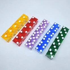 Kisangel RPG Dice RPG Dice RPG Dice 5Pcs 6 Sided Game Dice Set Acrylic Dice Square Dice Role Playing Game Dice Set Resin Dice Games Party Favors Stacking Toy Stacking Toy Stacking Toy -BEYBLADE Sale Store 415k2YH195L