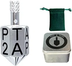 LEGENDARY-YES Put And Take Spinner Solid Brass Spin Dice Game Of Chance Gambling Top Dice Type Game -BEYBLADE Sale Store 4167HTgr8cL. AC