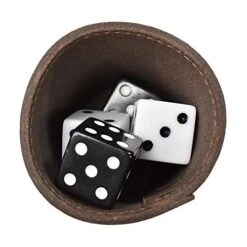 Hide & Drink, Thick Leather Dice Rolling Cup, Party Games, Bar & Casino Accessories, Handmade Includes 101 Year Warranty :: Bourbon Brown -BEYBLADE Sale Store 416OGjbFGSL