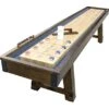 Hathaway Cheyenne 12' Shuffleboard Table, Rustic Oak (BG50354) -BEYBLADE Sale Store 416chYDwImL