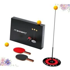 INOOMP 2 Sets Indoor Playset Stretchy Toys Robot For Kids Table Tennis Game Pong Practice Tool Table Tennis Devices -Pong Single Device Table Tennis Training Table Tennis Racket Set -BEYBLADE Sale Store 416qRdH2qVL