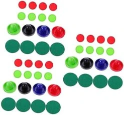 Unomor 2 Sets Color Battle Air Child And Toy Chess Checker Puck Hover Winner Parts Goal Pucks Mixed Pushers For Fast Desktop Game Size Table Board Parent- Lints Sports -BEYBLADE Sale Store 416rKEQgQaL. AC