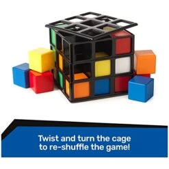 Rubik’s Cage, 3D Fast-Paced Strategy Sequence Game Color Stacking Challenging Toy Puzzle-Solving Activity Brain, For Adults & Kids Ages 7 And Up -BEYBLADE Sale Store 41825gBiuKL