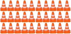 CANIGHT Toys 126pcs Soccer Cones Capture Practice Educational Flag Traffic Agility Roadblock Signs Reflective Day Simulation Training Prop Play Miniature Cones, Car Gadgets -BEYBLADE Sale Store 418ZCjt9fgL. AC