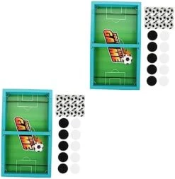 CLISPEED 2 Sets Bouncing Chess Air Hockey Puck Wooden Toys Basketball Toys Wooden Hockey Game Family Board Games Tabletop Board Game Winner Board Game Hockey Table Game Chess Toys Football -BEYBLADE Sale Store 418yRDN6rWL. AC