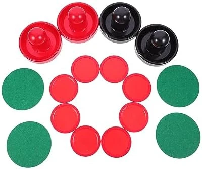 BESPORTBLE 2 Sets Toy Fast Foosball Desk Desktop Parent- Chess Pucks Lacrosse Board Battle Air Plastic For And Lints Goal Pushers Paddles Accessories Child Kids Replacement Parts Table 10 BESPORTBLE 2 Sets Toy Fast Foosball Desk Desktop Parent- Chess Pucks Lacrosse Board Battle Air Plastic For And Lints Goal Pushers Paddles Accessories Child Kids Replacement Parts Table - Image 9