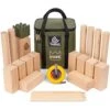 GetMovin' Sports Kubb Premium Rubberwood Set, Viking Chess Fun Outdoor Yard Game, Giant Board Game For The Beach, Lawn, Or Party 2 GetMovin' Sports Kubb Premium Rubberwood Set, Viking Chess Fun Outdoor Yard Game, Giant Board Game For The Beach, Lawn, Or Party -BEYBLADE Sale Store 419ndGC33DL
