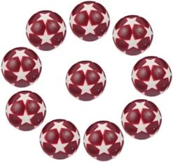 Toddmomy 20 Pcs Replacements Official Adorable Replacement Foosball Stars Resin Mm Footballs Plastic Balls Soccer Shown Christmas Mini Machine As Lovely Foosballs Accessories Toy Classic -BEYBLADE Sale Store 419nyStHQUL. AC