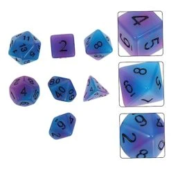 SAFIGLE 21 Pcs Luminous Multi-Sided Dice Poker Dice LED Toys Matching Robes For Couples Set Classic Dice Game Big Dice Entertainment Multi-Sided Game Dices Role Playing Game Dices Supplies -BEYBLADE Sale Store 419vLRzD9bL