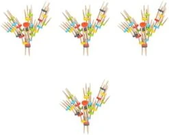 SAFIGLE Stacking Toy 4 Sets Training Balancing Game Parent-Child Chair Blocks Favors Party Night Stacking Chairs Games Girl Family Children Kids Multiplayer Desktop Wood Educational Educational Toys -BEYBLADE Sale Store 41AayAZZnWL. AC