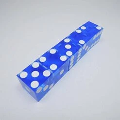 XYAA Entertainment Puzzle Game 19mm D6 Craps Board Games Playing Games Square Point Dice 6 Sided Dice Transparent Dice