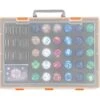 TPCY Carrying Case Compatible With Bakugan,BakuCores And Armored Alliance, Geogan Rising Battle Action,Can Store 30 Pcs, And Cards And Other Accessories(Case Only) (Orange) -BEYBLADE Sale Store 41BDF8QBECL