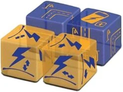 Horrible Guild Railroad Ink: Deep Blue Edition - Roll Dice And Draw Railways And Routes, 7 Rounds To Expand Your Rail Map - Expansion Dice Included Ages 8 & Up (Packaging May Vary) -BEYBLADE Sale Store 41BblcWAPaL. AC