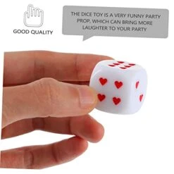 Toyvian 56 Pcs Dice Poker Party Game Toy Kids Dice Stacking Early Educational Toys Stacking Toys Role Playing Dice Kids Gifts Square Dice Creative Dices Toy Novel Dice Props Acrylic Chic -BEYBLADE Sale Store 41D0UnPyDqL