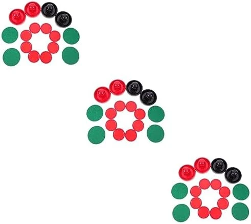 BESPORTBLE 2 Sets Toy Fast Foosball Desk Desktop Parent- Chess Pucks Lacrosse Board Battle Air Plastic For And Lints Goal Pushers Paddles Accessories Child Kids Replacement Parts Table 11 BESPORTBLE 2 Sets Toy Fast Foosball Desk Desktop Parent- Chess Pucks Lacrosse Board Battle Air Plastic For And Lints Goal Pushers Paddles Accessories Child Kids Replacement Parts Table - Image 10