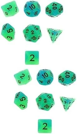 SAFIGLE 21 Pcs Luminous Multi-Sided Dice Poker Dice LED Toys Matching Robes For Couples Set Classic Dice Game Big Dice Entertainment Multi-Sided Game Dices Role Playing Game Dices Supplies -BEYBLADE Sale Store 41EiSX9aRiL. AC