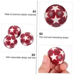 Kisangel 20 Pcs Interesting Durable Soccer Toy Accessories Accessory Tables Toys Foosball Desktop Balls As Classic Printed Resin Official Adorable Supply Footballs Game Shown Machine Inch -BEYBLADE Sale Store 41ExG9au5zL