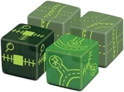 Horrible Guild Railroad Ink: Deep Blue Edition - Roll Dice And Draw Railways And Routes, 7 Rounds To Expand Your Rail Map - Expansion Dice Included Ages 8 & Up (Packaging May Vary) -BEYBLADE Sale Store 41FgamwUbVL. AC