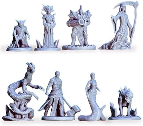 Underdusk Large Scale DND Miniatures For Tabletop Games | Highly Detailed D&D Minis | Paintable RPG Monster Bosses (12 Pack) 9 Underdusk Large Scale DND Miniatures For Tabletop Games | Highly Detailed D&D Minis | Paintable RPG Monster Bosses (12 Pack) - Image 7