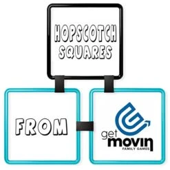 GETMOVIN SPORTS Hopscotch Squares Set With 2 Premium Beanbags Giant Sized 15 Inch Squares With 15 Connectors For Indoor/Outdoor Portable Fun Conditioning Agility Training 11 GETMOVIN SPORTS Hopscotch Squares Set With 2 Premium Beanbags Giant Sized 15 Inch Squares With 15 Connectors For Indoor/Outdoor Portable Fun Conditioning Agility Training -BEYBLADE Sale Store 41GttAP1mPL