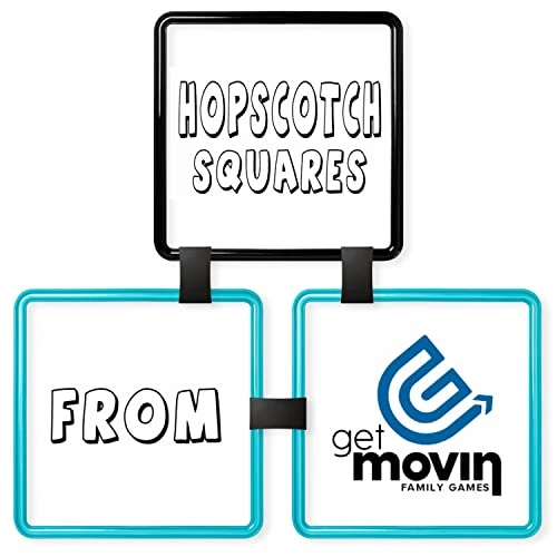 GETMOVIN SPORTS Hopscotch Squares Set With 2 Premium Beanbags Giant Sized 15 Inch Squares With 15 Connectors For Indoor/Outdoor Portable Fun Conditioning Agility Training 5 GETMOVIN SPORTS Hopscotch Squares Set With 2 Premium Beanbags Giant Sized 15 Inch Squares With 15 Connectors For Indoor/Outdoor Portable Fun Conditioning Agility Training - Image 3