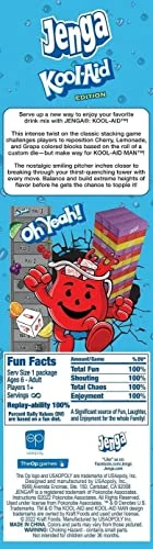 USAopoly Jenga: Kool-AID™ Edition