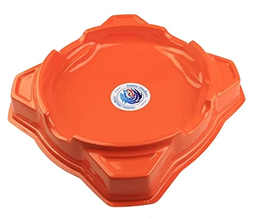 Aimoly Bey Stadium Battle Arena For Beyblade Burst Battling Tops Game (Orange) 6 Aimoly Bey Stadium Battle Arena For Beyblade Burst Battling Tops Game (Orange) - Image 4