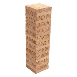 Stacking Tower Game, Durable Educational Beechwood Burr Free 60Pcs Wooden Tower Game Widely Used For Party Games -BEYBLADE Sale Store 41Iq0GIV0aL