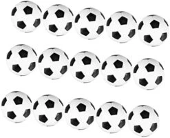 Kisangel 15pcs Soccer Table Game Foosball Balls Mini Replacement Foosballs Desktop Toys Outdoor Accessories Billiards Accessories Tabletop Soccer Ball Plastic Replacement Foosballs Football -BEYBLADE Sale Store 41JKLHTZ7L. AC