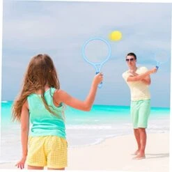 Gadpiparty 2 Sets Sport Tennis Toy Kids Outdoor Playset Developmental Toys Beach Toys For Kids Children Badminton Racket Kids Badminton Set Kids Tennis Toys Plastic Educational Badminton Toys -BEYBLADE Sale Store 41JfaNhriGL