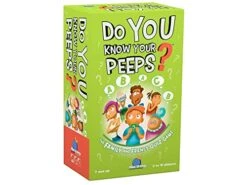 Do You Know Your Peeps? Quiz Party Game Conversation Starters - Family And Friends All Ages Question Game By Blue Orange Games For 3 To 10 Players.