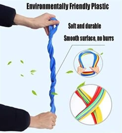 XLTTY Hopscotch Ring Game Set, Children's Carnival Hopscotch Ring Game Toy, Parent-Child Interactive Toy (Size : 28CM) -BEYBLADE Sale Store 41JjPiMGpgL