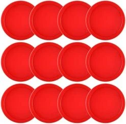Coopay 12 Pieces Home Air Hockey Pucks 2.5 Inch Heavy Replacement Pucks For Game Tables Equipment Accessories, 12 Grams -BEYBLADE Sale Store 41Jk1CScsmL. AC