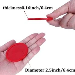 URATOT Air Hockey Pushers And Air Hockey Pucks Air Hockey Paddles, Goal Handles Paddles Replacement Accessories For Game Tables(4 Pushers, 8 Red Pucks And 8 Green Pads) 14 URATOT Air Hockey Pushers And Air Hockey Pucks Air Hockey Paddles, Goal Handles Paddles Replacement Accessories For Game Tables(4 Pushers, 8 Red Pucks And 8 Green Pads) -BEYBLADE Sale Store 41Jv9MdjSqL