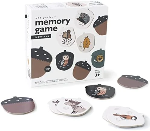 Wee Gallery Memory Game - Woodland Animals And Plants - Brain Building Matching Activity - Animal Recognition, Motor Skills, Creative Play, And Problem Solving For Children 7 Wee Gallery Memory Game - Woodland Animals And Plants - Brain Building Matching Activity - Animal Recognition, Motor Skills, Creative Play, And Problem Solving For Children - Image 5