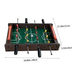 INOOMP Table Football Wooden Toys Educational Toys Desktop Toys Soccer Finger Toy Table Battle Toys Desktop Football Game Football Table Interactive Foosball Game Household Soccer Table -BEYBLADE Sale Store 41KN5dqePcL